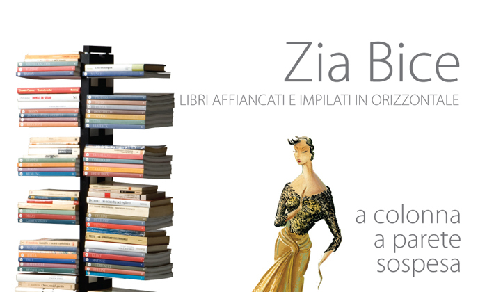 ZIA BICE | Libreria bifacciale